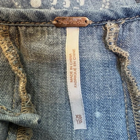 Free People EUC versatile denim maxi dress - Picture 7 of 8